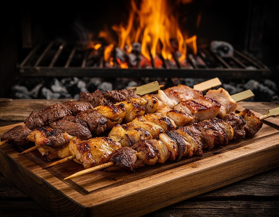 Espetinho de Carne